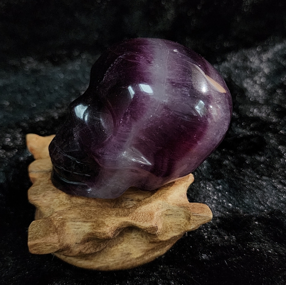 Candy Fluorite Skull